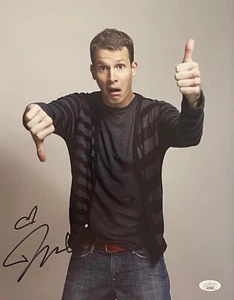 DANIEL TOSH SIGNED 11X14PHOTO COMEDY CENTRAL TOSH 2.0 JSA COA - Picture 1 of 1