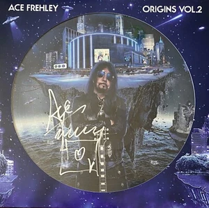 ACE FREHLEY HANDSIGNIERT ORIGINS VOL 2 BILD DISC VINYL - KISS THE SPACEMAN - Bild 1 von 2