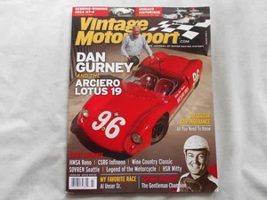 VINTAGE MOTORSPORT Magazine-JULY,2008 ARCIERO LOTUS 19 - Picture 1 of 3