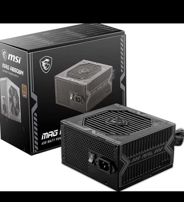 MSI MAG A650BN 650W ATX 80+ BRONZE Power Supply PSU -New and Sealed - Image 1 of 4