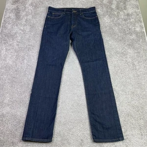 Vineyard Vines Jeans Men's 32X32* Blue Straight Fit Mid-Rise Dark Denim Preppy - Picture 1 of 12