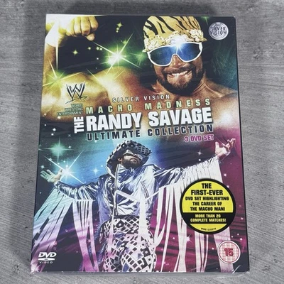 WWE Macho Madness The Randy Savage Collection DVD Box Set - New Sealed ✔️ - Image 1 of 3