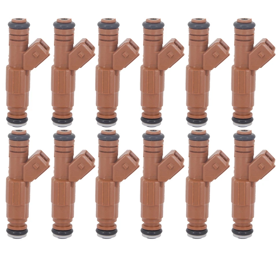 New Set of 12pcs Fuel Injectors 0280155831 For Volvo S60 S80 C70 V70 Xc70 Xc90 - Imagem 1 de 4