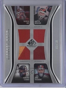 2006-07 SP Game Used Edition /10 Jose Theodore Martin Brodeur Patrick Roy HOF - Picture 1 of 3