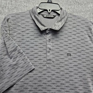 Camisa Polo Travis Mathew Para Hombre XL Performance Golf Gris Elastizada - Imagen 1 de 12