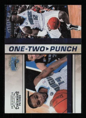 2010-11 Playoff Contenders Patches One-Two Punch #17 Nelson/Dwight Howard - Image 1 of 3
