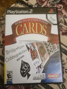 World Championship Cards Ps2 Videospiel Cib - Bild 1 von 5