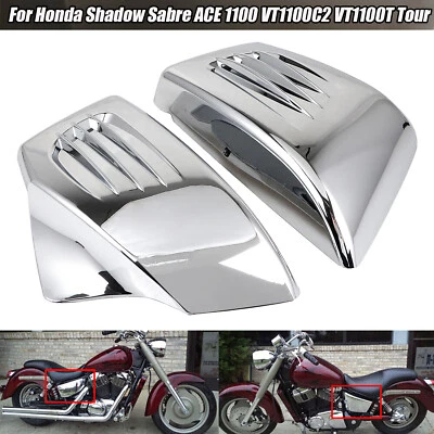 ABS Side Battery Cover For Honda Shadow ACE 1100 VT1100T/VT1100CT Tour VT1100C2 - Image 1 of 4