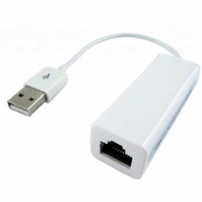ADATTATORE 2.0 ETHERNET RETE LAN CONVERTIRE USB 10 / 100 MBPS RJ45 GIGABIT GB vp - Immagine 1 di 4