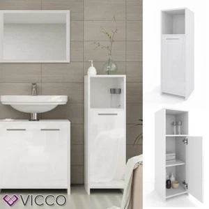 Conjunto de muebles de baño mueble base espejo mueble de baño Kiko blanco VICCO - Imagen 1 de 6