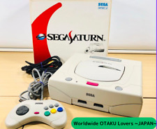 【OFFICIAL】Sega Saturn Console White Japanese Controller CompleteBox Set