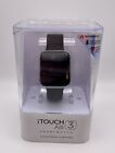 iTouch Air 3 Smartwatch: srebrne etui czarny pasek 40mm zegarek unisex sugerowana cena detaliczna: 95 USD