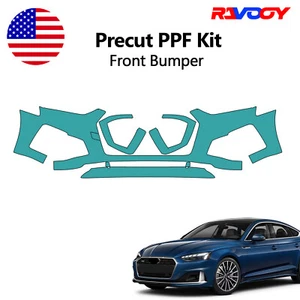 For Audi A5 Sportback 2020-2025 Front Bumper Paint Protection Film Precut PPF - Picture 1 of 8
