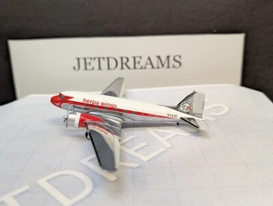 1/200 ACADEMY AIRLINES DOUGLAS DC-3 HERPA WINGS 75TH ANNIV. COLORS N143D HERPA - Picture 1 of 9