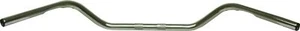 Motorcycle Handlebar 1" Chrome Glide Style 4" Rise with Dimples - Picture 1 of 1