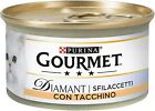 GOURMET DIAMANT TURKEY FILLETS FOR CATS WET FOOD FOR ADULT CAT PURINA TIN 3oz