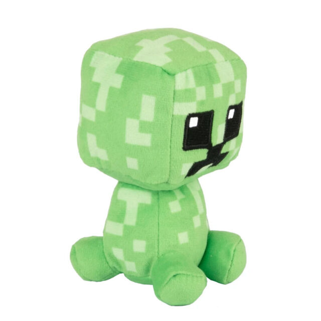 Minecraft Baby Mooshroom Vermelho Boneco Bicho de Pelúcia Original