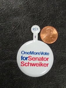 Richard Schweiker Pennsylvania PA US Senator 1968-80 political pin button TAB - Picture 1 of 3