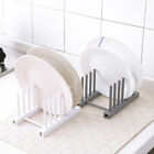 kitchen storage organizer plate holder for cabinet Plastic Dish Plate Rack