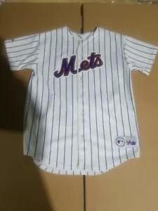 VINTAGE! New York NY METS Mike Piazza #31 Trikot Youth XL Authentic Majestic - Bild 1 von 9
