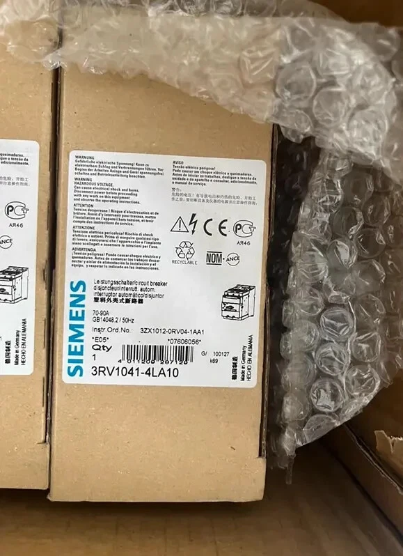 1 pieza nuevo disyuntor SIEMENS 3RV1041-4LA10 Foto 1 de 1