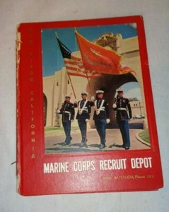 Cuerpo de Marines RECRUIT DEPOT MCRD San Diego 1960 Anuario India Co 325 USMC - Imagen 1 de 1