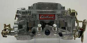 REMAN EDELBROCK 1405 600 CFM SQUARE BORE CARBURETOR MANUAL CHOKE - Picture 1 of 5
