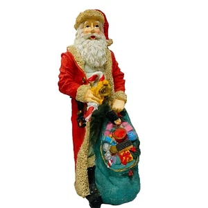 Vintage Old World Santa Claus St Nick With Toy Bag - Bild 1 von 13