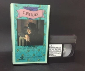 CLINT BLACK - GREATEST HITS  - AU VHS PAL VIDEO TAPE - NEW/SEALED - Picture 1 of 3