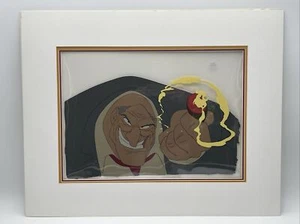 Walt Disney Oliver & Company Mr Sykes Original Hand Painted Production Cel COA - Picture 1 of 16
