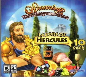 12 LABORS OF HERCULES + ALICIA QUATERMAIN PAQUETE DE 10 Gestión del Tiempo Juego PC NUEVO - Imagen 1 de 12