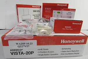 Honeywell Vista-20P V20P Kit 6160V Talking Alpha Keypad 5881ENM IS3035 + More - Picture 1 of 3