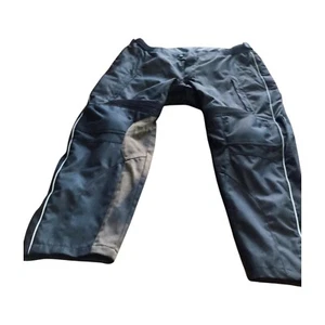 Tourmaster Overpant Mens Waterproof Motorcycle Pants Black 3XL Mens Short 40-42 - Picture 1 of 10