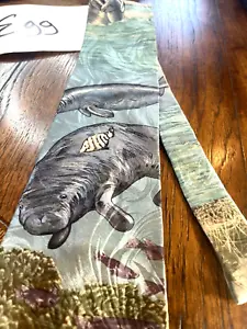 👔❤️ TRAJE DE VESTIR DE ALTA GAMA ANIMAL MANATÍ CORBATA DE DISEÑADOR ENVÍO GRATUITO 👔❤️ - Imagen 1 de 5