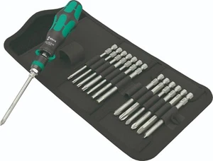 Wera Kraftform Kompakt 838 RA-R M Ratcheting Screwdriver Set 1 05051061001 - Picture 1 of 9