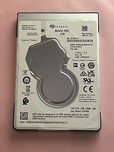 SEAGATE 2TB ST2000LM007 2.5" SATA SLIM HDD MOBILE HARD DRIVE 7MM PS4 XBOX LAPTOP