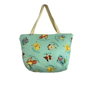 Pokemon Handmade Purse Pikachu Squirtle Eevee Charmander Meowth Bulbasaur NEW - Picture 1 of 9