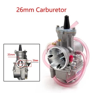 26mm Carburetor Fit for Keihin KOSO OKO PWK26 Dirt Pit Bike ATV Go Kart 90-125cc - Bild 1 von 8