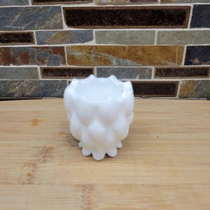 Vintage Fostoria Frisco Milk Glass Toothpick Holder - Picture 1 of 6
