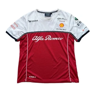 Camiseta del equipo Alfa Romeo Racing F1 EGU Sauber Motorsport para hombre grande con licencia - Imagen 1 de 8