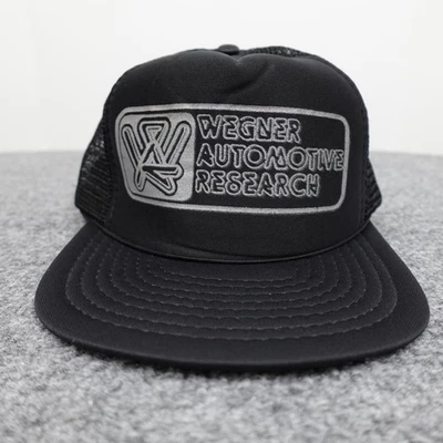Gorra Wegner Automotive Research malla a presión parche camionero carreras para hombre Foto 1 de 4
