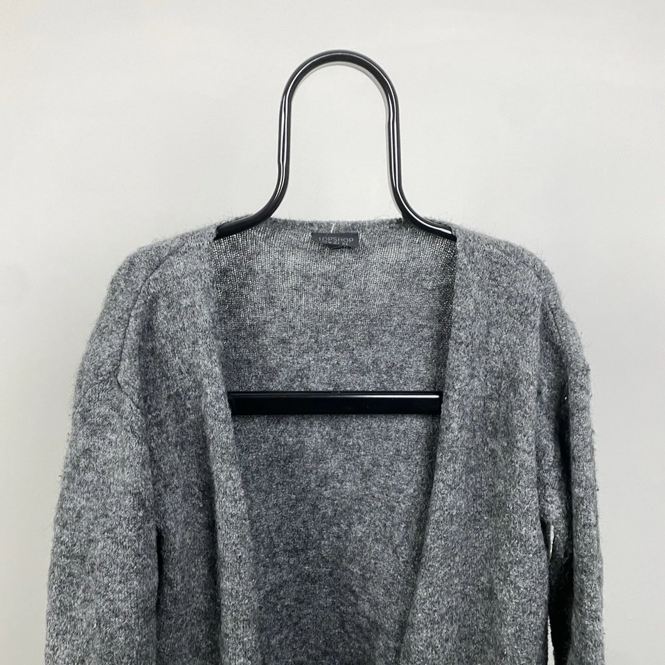 Cárdigan abierto talla 6 Topshop gris Foto 1 de 4