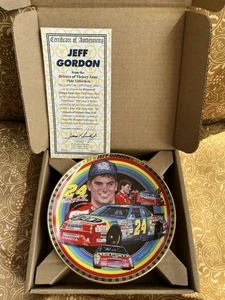 1994 Jeff Gordon Nascar Plate Drivers of Victory Lane Hamilton Collection  - Bild 1 von 2