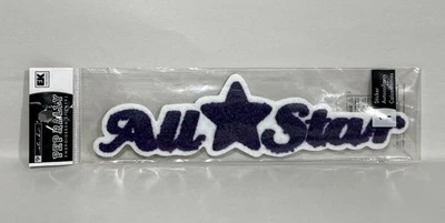 Sticko Pep Rally Embroidered Sticker Crafting Scrapbooking Purple All Stars - Image 1 of 4