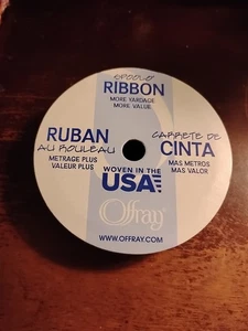 offray ribbon - Picture 1 of 3