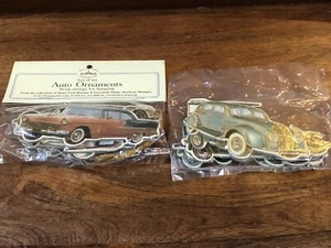 10 (Set Of 6 Unopened) Of Vintage 1987 Henry Ford Museum Auto Cars USA Ornaments - Picture 1 of 15