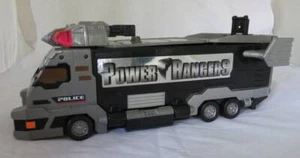 POWER RANGERS Bandai SWAT Command TRUCK Vehicle Toy Lights Siren Tested Works - Picture 1 of 6