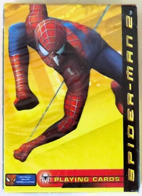 Quality U.S.A. Made Bicycle 2004 SPIDER-MAN 2 Playing Cards New Factory Sealed - Image 1 of 3
