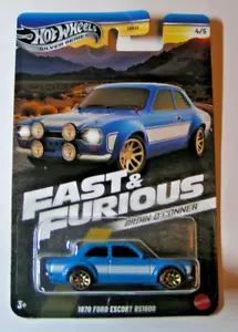 Hot Wheels - '70 Ford Escort RS 1600 - Fast & Furious: Brian O'Conner 2025 - Foto 1 di 2
