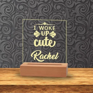 Personalised LED Night Light - Many Designs Cute ! Bedroom Kids Gift - Picture 1 of 29